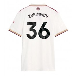 Arsenal Martin Zubimendi #36 Derde tenue Dames 2025-26 Korte Mouw